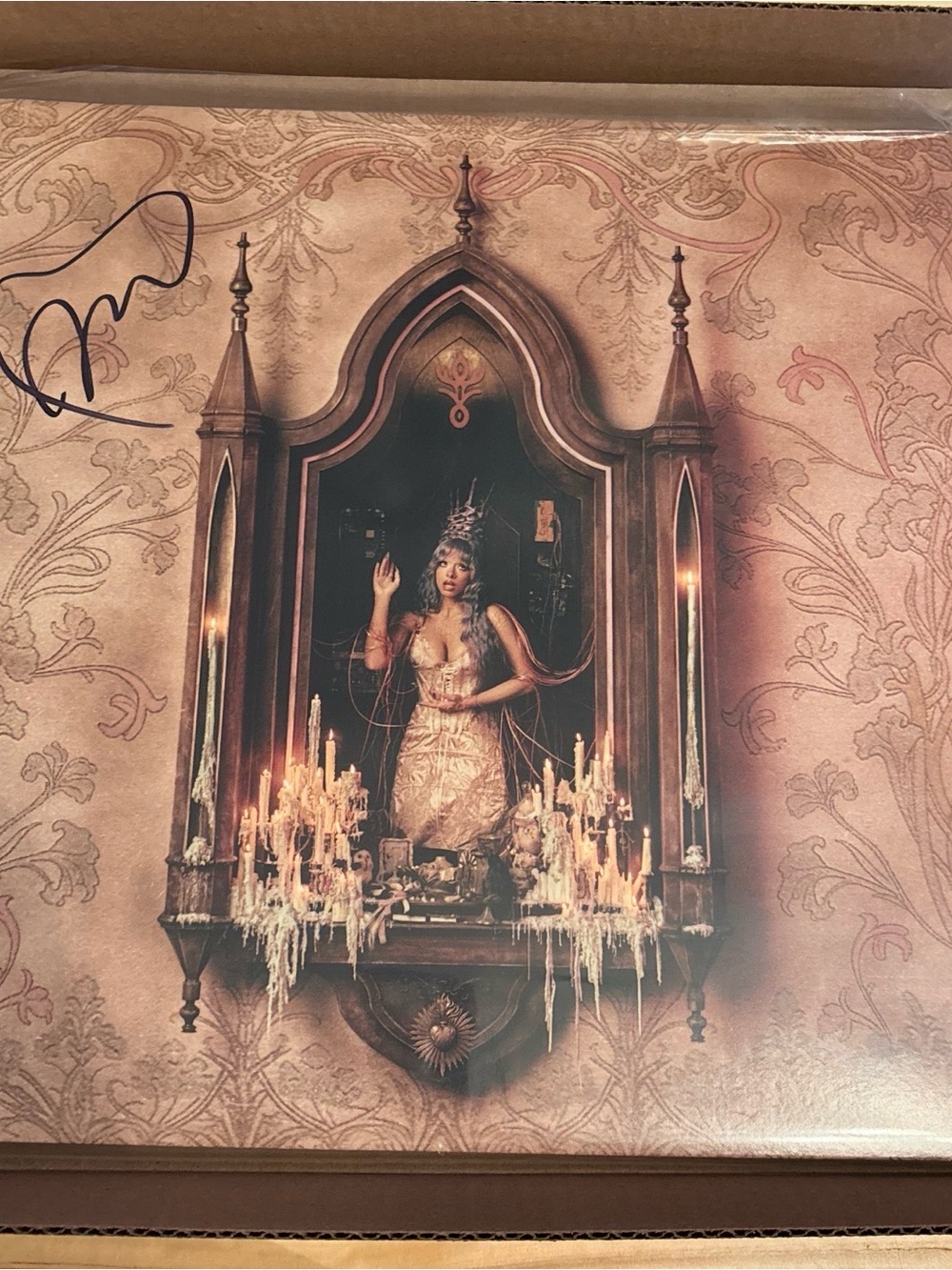 Melanie Martinez Hades Aura Blue Signed Vinyl 2LP
